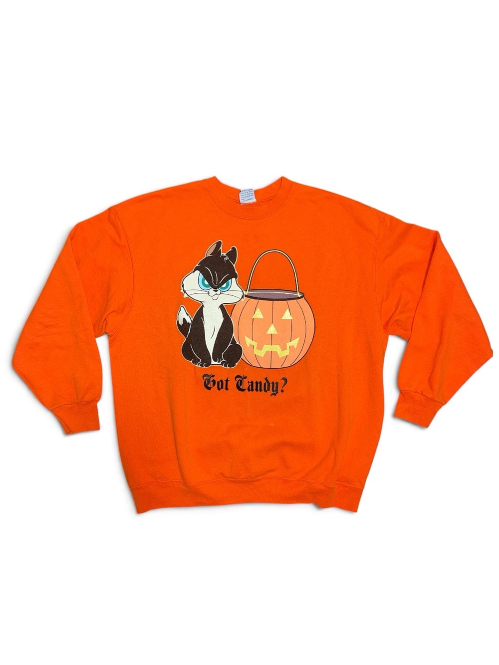 Looney Tunes 90s crewneck sweatshirt Halloween “ got candy?”
